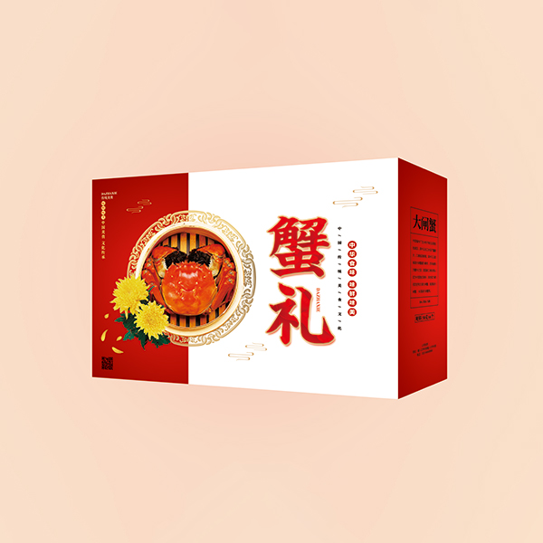大闸蟹食品礼盒包装盒