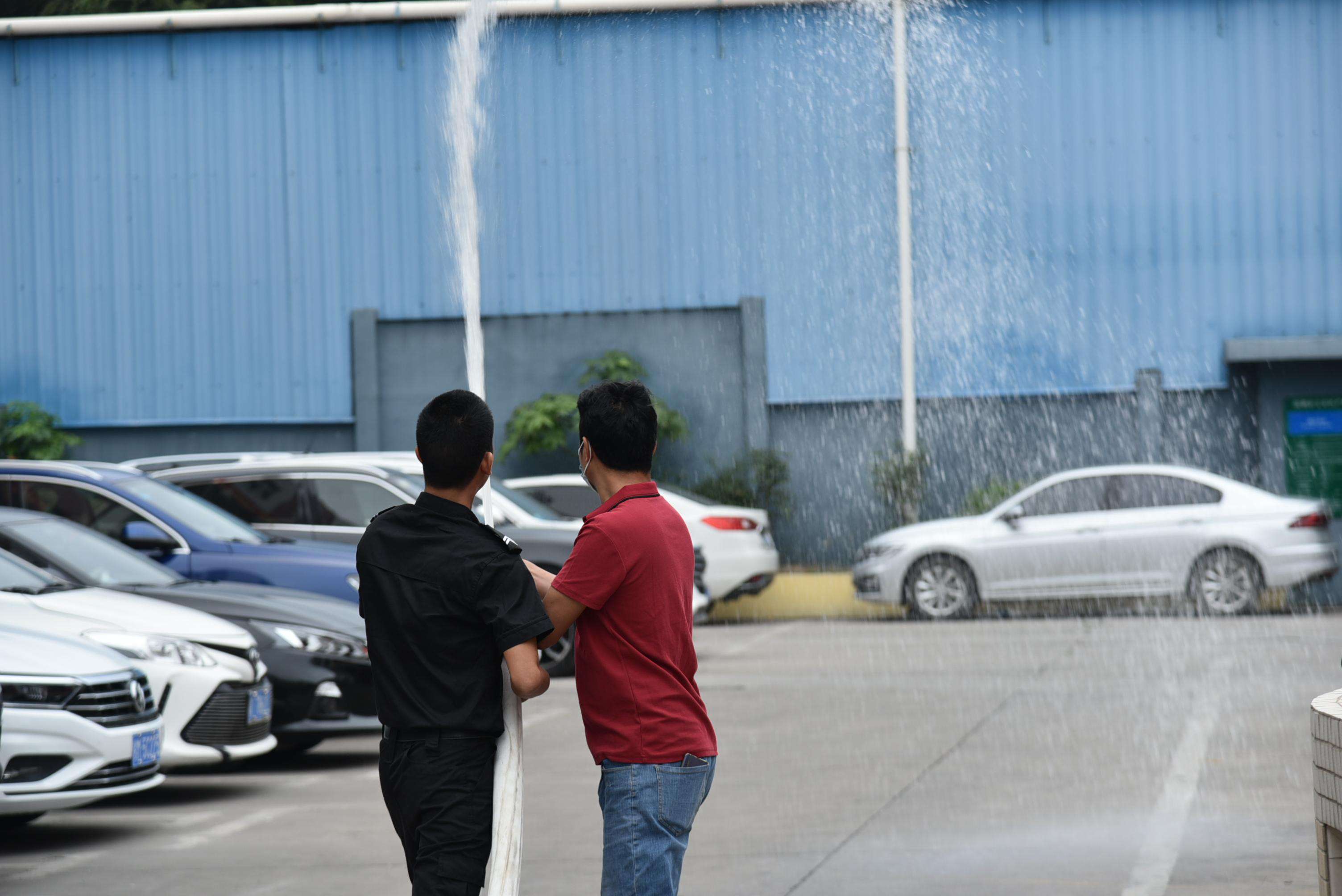 万利科技夏季消防演习