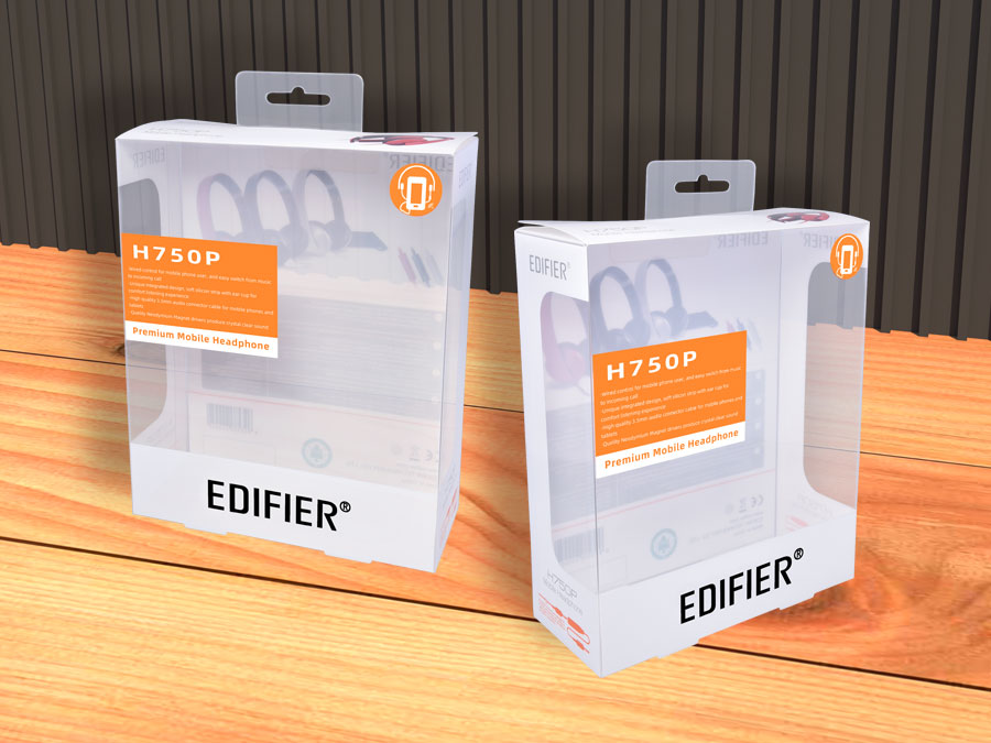 漫步者透明包装盒