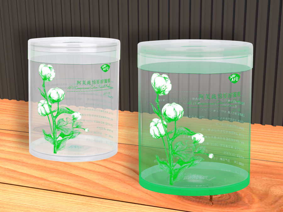 pvc圆筒胶盒定制